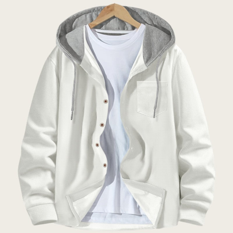 Herren Kapuzenjacke Modern mit Hood und Streetwear Design