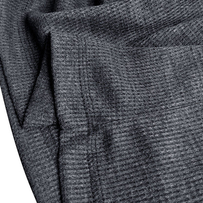 Herren Langarm-Shirt Modern Strukturiert Elegant
