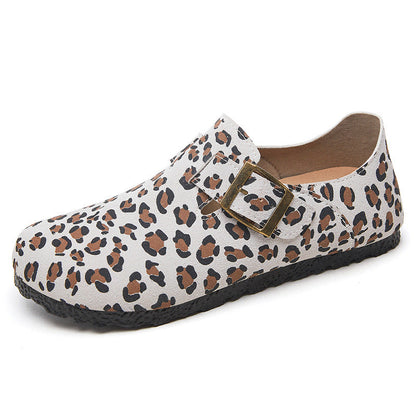 Damen Clogs Modisch mit Schnallenverschluss Rutschfest