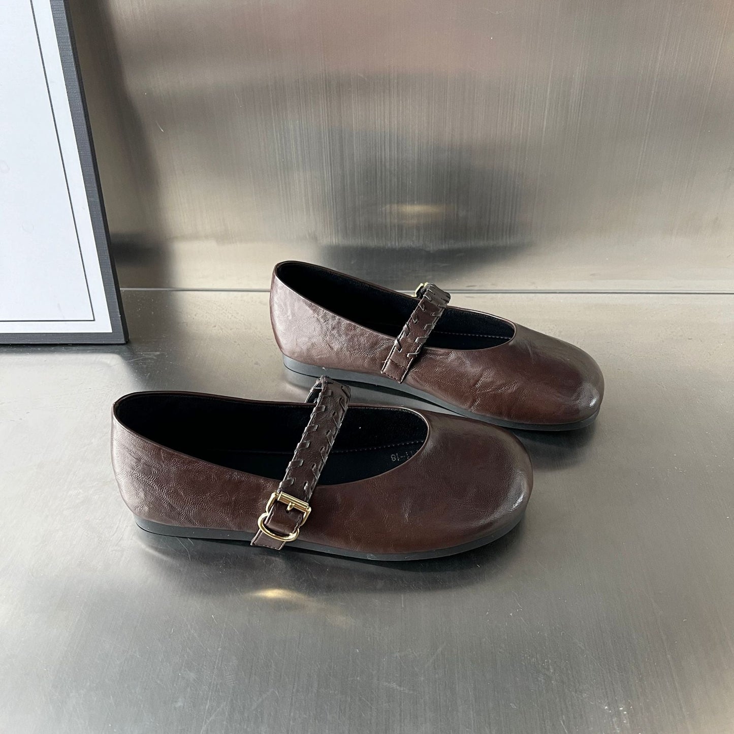 Damen Ballerinas Elegant Komfort Innensohle Schuhe