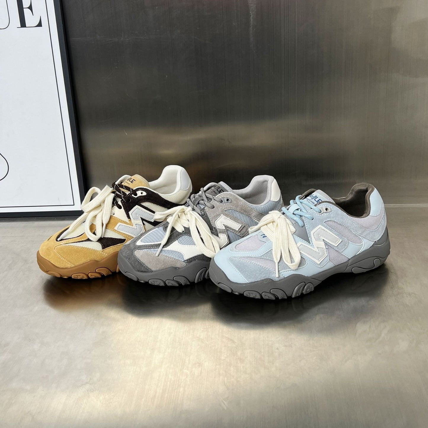 Damen Sneaker Sportlich Atmungsaktiv Mit Robustem Sohlenprofil