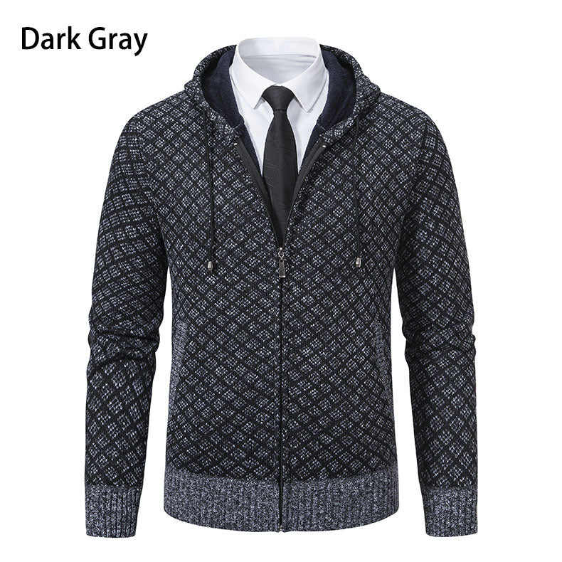 Herren Sweatjacke Kapuze Modern Trendig