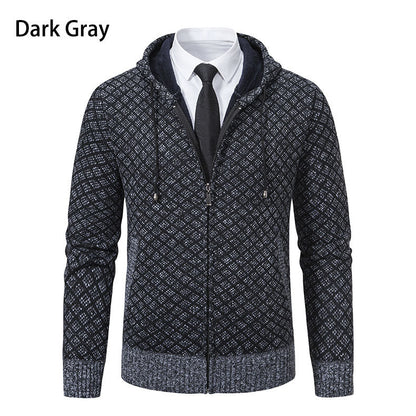 Herren Sweatjacke Kapuze Modern Trendig