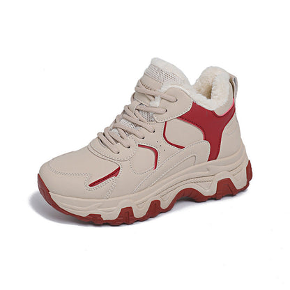 Damen Sneaker Warm High-Top Schuhe Strapazierfähig