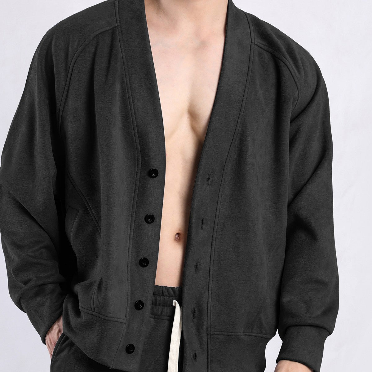 Herren Kapuzenjacke Modern Weich Innenfutter Berlin Style - BerlinGlamour