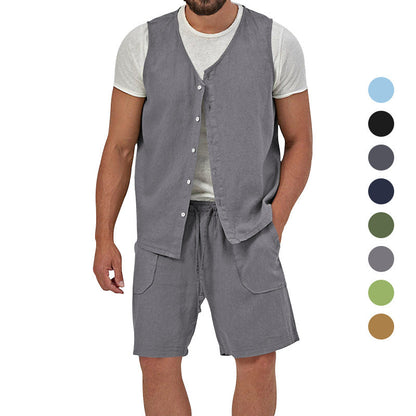 Herren Leinenanzug Lässig Elegant Sommer - BerlinGlamour