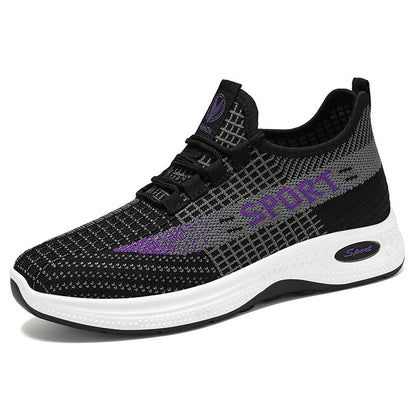 Damen Sport-Sneaker Atmungsaktiv Flexibel Weich