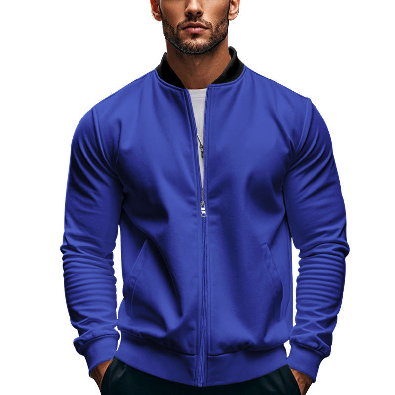 Herren Bomberjacke Sportlich Mit Taschen - BerlinGlamour