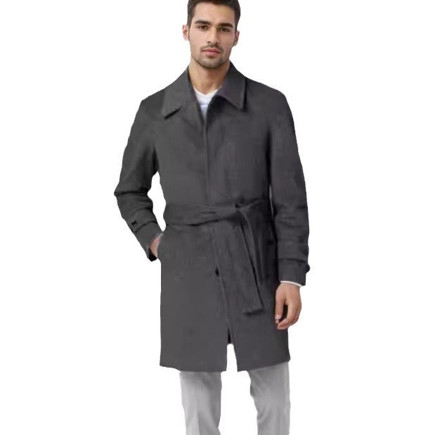 Eleganter und taillierter Trenchcoat aus hochwertiger Wolle BerlinGlamour für den modernen Online-Shop, mit einer Vielzahl von Stilen und Dessins, die den Kunden ein unvergessliches