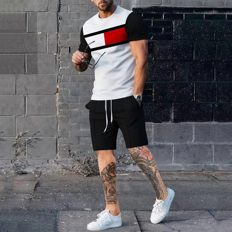 Herren T-Shirt Kurzarm Sportlich Berlin Design
