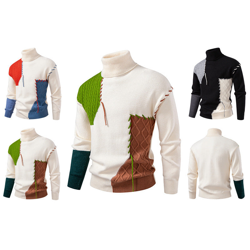 Herren Rollkragenpullover Strickdesign Modern Berlin