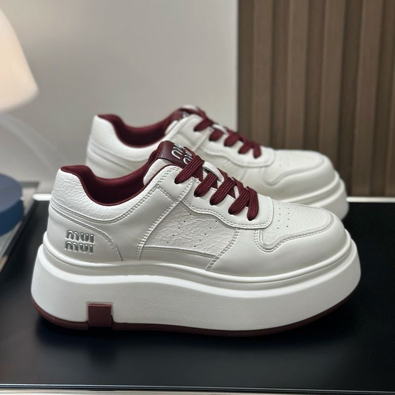 Damen Sneaker PlateauSchuhe Hoch Modisch