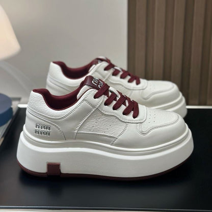 Damen Sneaker PlateauSchuhe Hoch Modisch