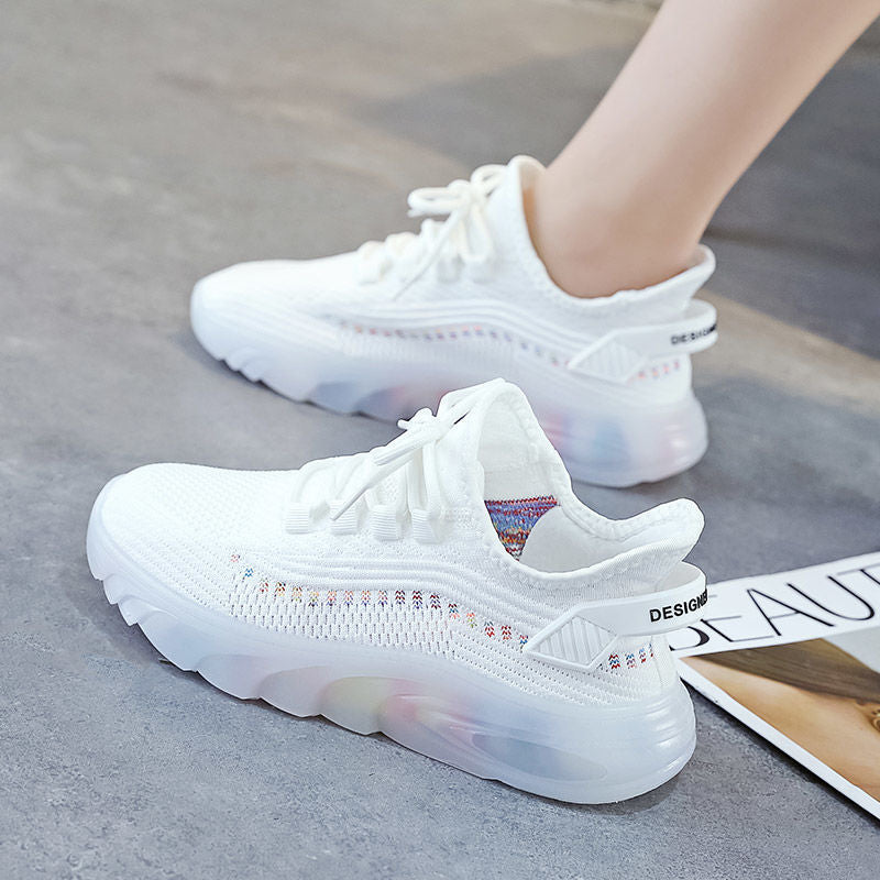Damen Sneaker Leicht Freizeitschuhe Dämpfungstechnologie