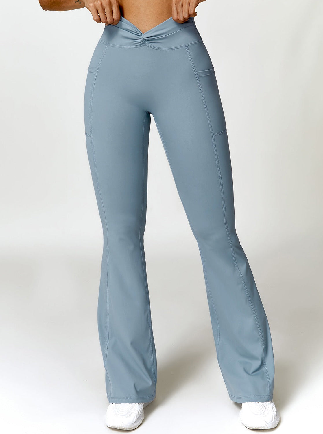 Schlaghosen Damen Atmungsaktiv Sport Hose Leicht