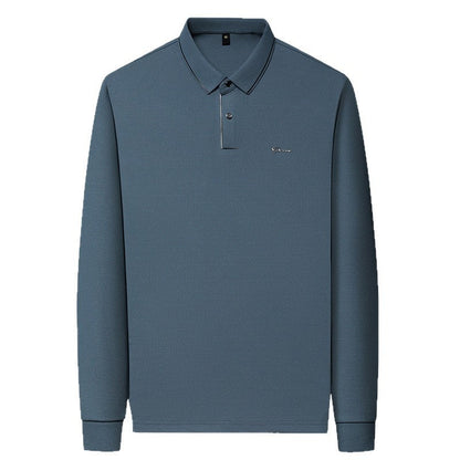Herren Poloshirt Langarm Feuchtigkeitsregulierend Hochwertig