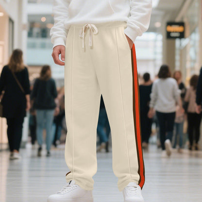 Herren Sportpants mit Kontraststreifen Modern Sportlich