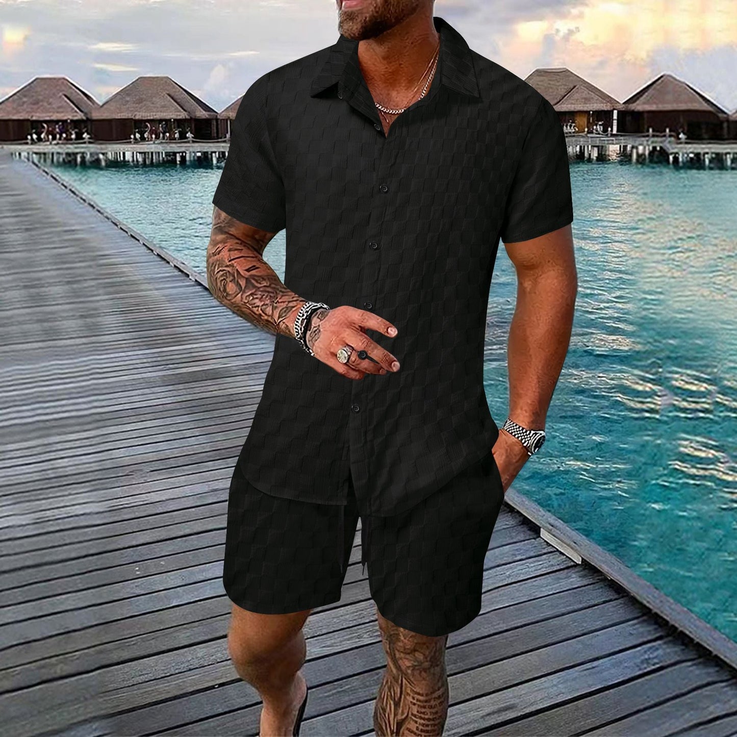 Herren Sommeroutfit Modern Urlaubslook