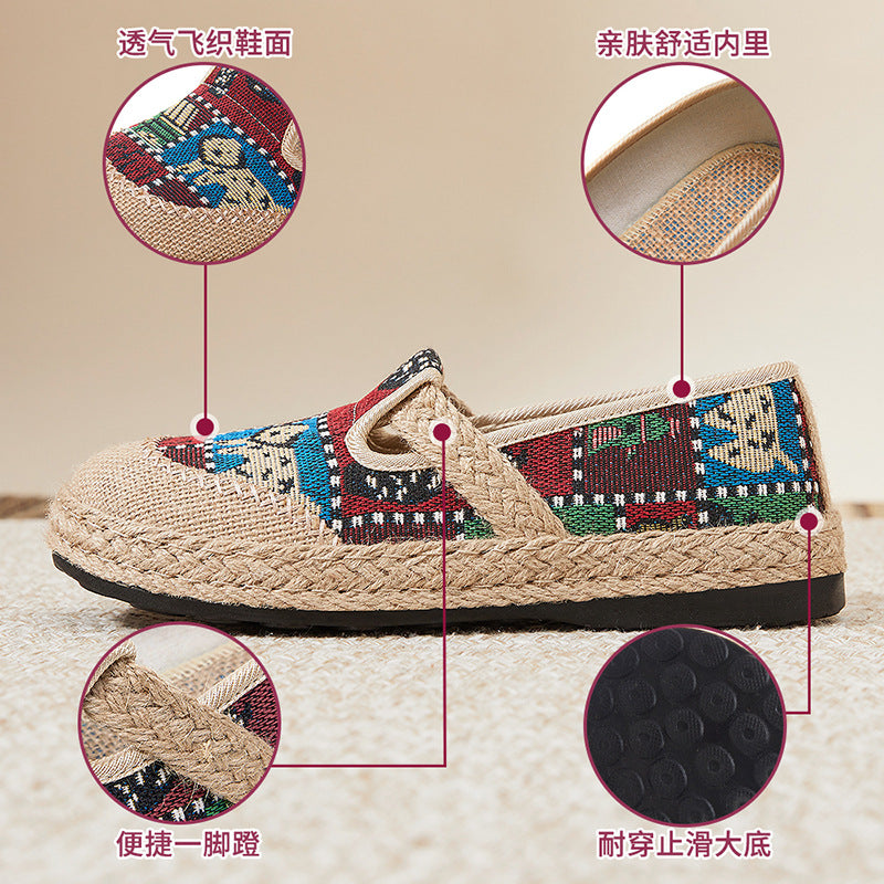 Damen Slipper Bequem Bunt Mode Schuhe