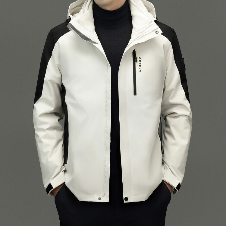 Herren Outdoorjacke Wasserabweisend Winddicht Funktionell