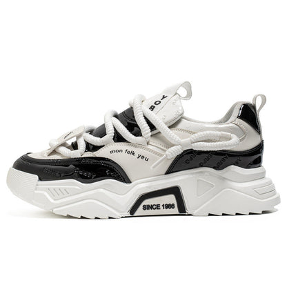 Damen Sneaker Sportlich Chunky Stabil Mit Dämpfung