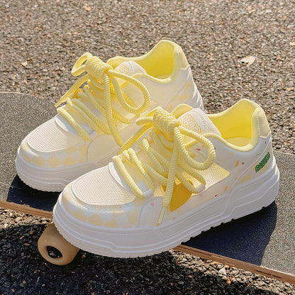 Damen Sneaker Sportlich Modern Design