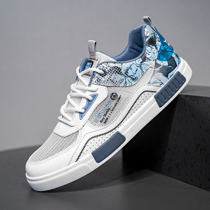 Damen Sneaker Sportlich Atmungsaktiv Grafische Muster