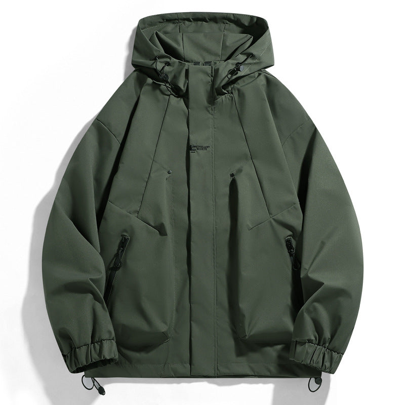 Herren Outdoorjacke Wasser- und Windschutz Funktionell