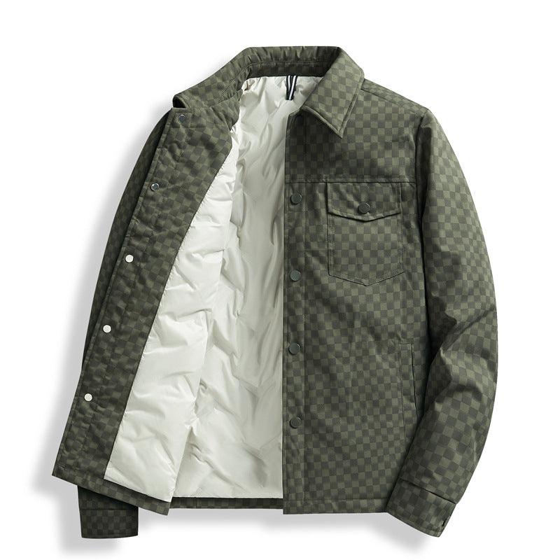 Herren Übergangsjacke Steppjacke Warm Modern - BerlinGlamour