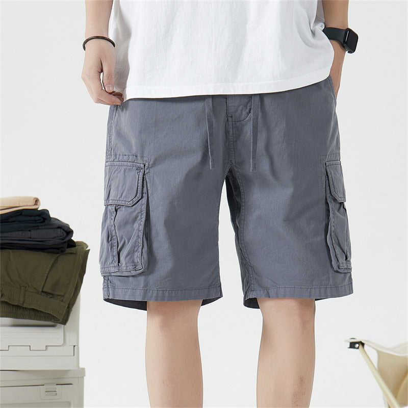 Herren Cargo Shorts Leicht Bequem Mit vielen Taschen