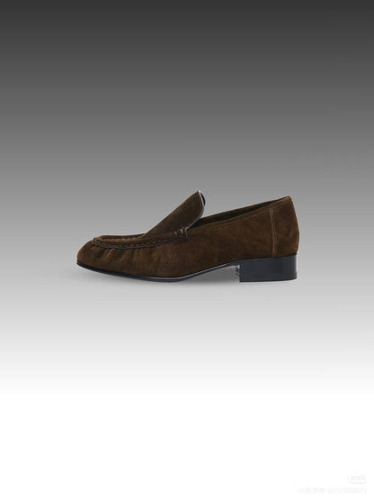 Damen Loafers Elegante Rüschenschuhe Damenmodell