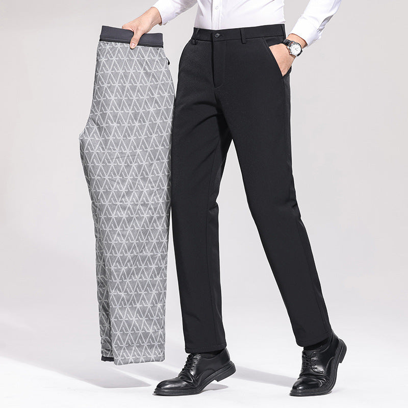 Herren Businesshose Elegant Slim Fit Schwarze Hose - BerlinGlamour