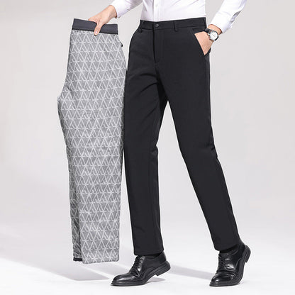 Herren Businesshose Elegant Slim Fit Schwarze Hose - BerlinGlamour