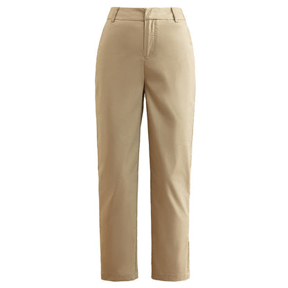 Damen Chino Hose Elastisch Stretch