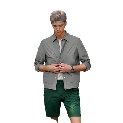 Leichte Herren Outdoor-Jacke Wasserabweisend Sportlich