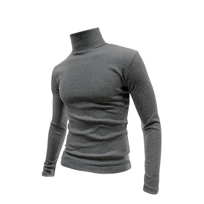 Herren Turtleneck Pullover Langarm Baumwolle Premium Qualität