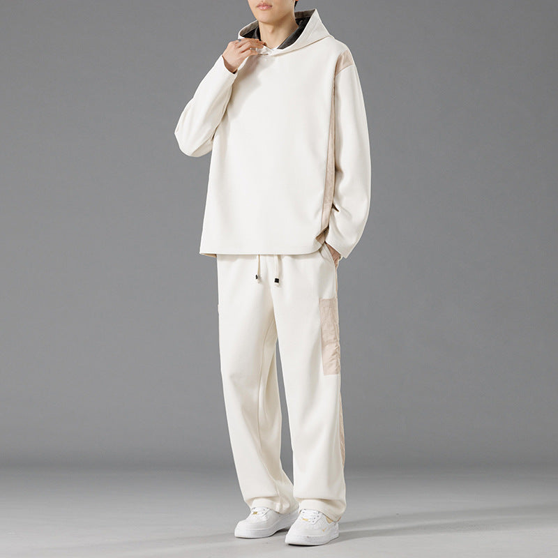 Herren Hoodie Set Jogginghose Sportlich Bequem