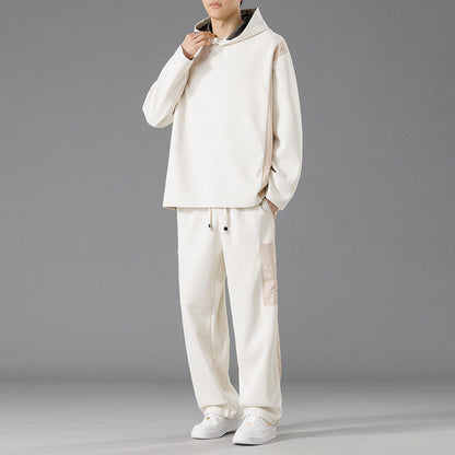 Herren Hoodie Set Jogginghose Sportlich Bequem