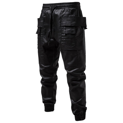 Herren Cargo-Hose Bequem mit Taschen Elastischer Bund