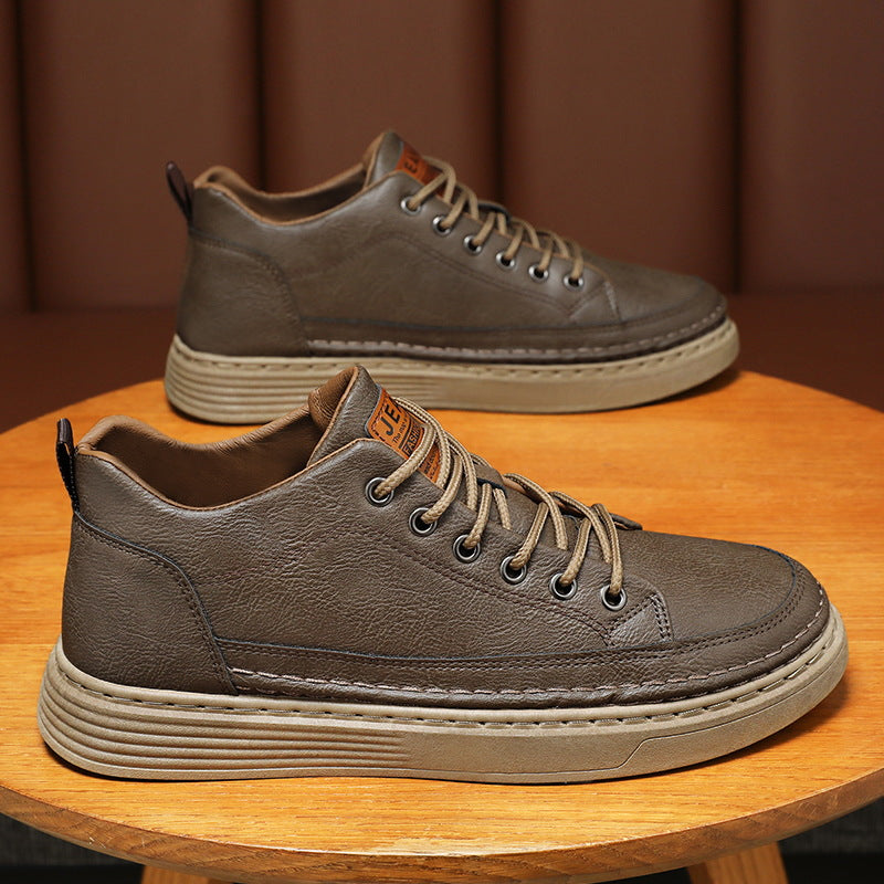 Damen Sneaker Elegantes Design atmungsaktives Leder Komfort