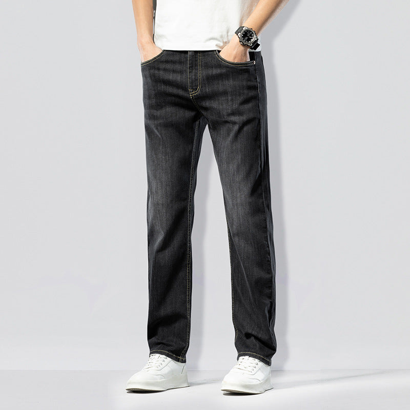 Herren Jeans Slim Fit Elastisch Berlin Style