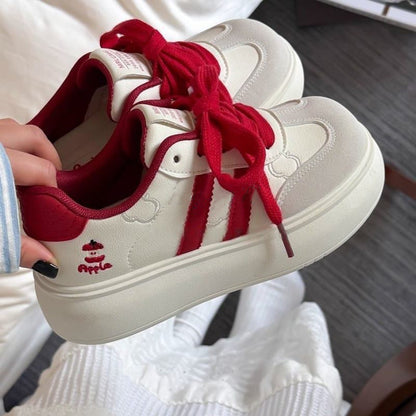 Damen Sneaker Sportlich Dicksohlige Schuhe Trendy - BerlinGlamour