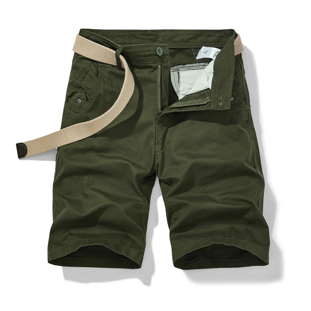 Herren Shorts Cargo Bequem Verstellbar Mit Taschen
