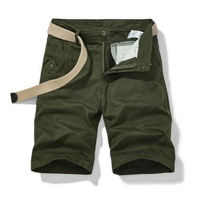 Herren Shorts Cargo Bequem Verstellbar Mit Taschen