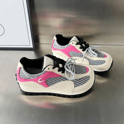 Damen Laufschuhe Sportlich Atmungsaktiv mit Rutschfester Sohle