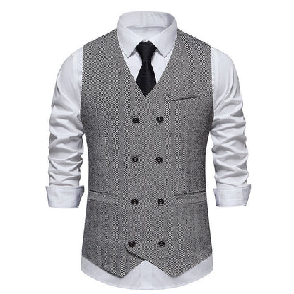 Herren Weste Modern Elegant Slim Fit Berlin Style