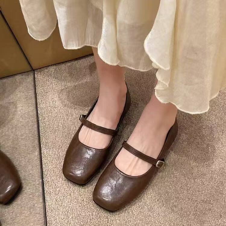Damen Ballerinas Bequem Schnürsenkel Modisch