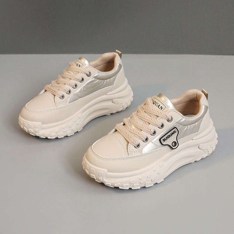 Damen Sneaker Hoch Komfort Stoßdämpfend Sportschuhe