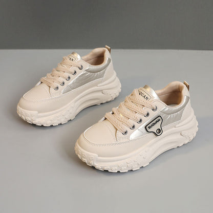 Damen Sneaker Hoch Komfort Stoßdämpfend Sportschuhe