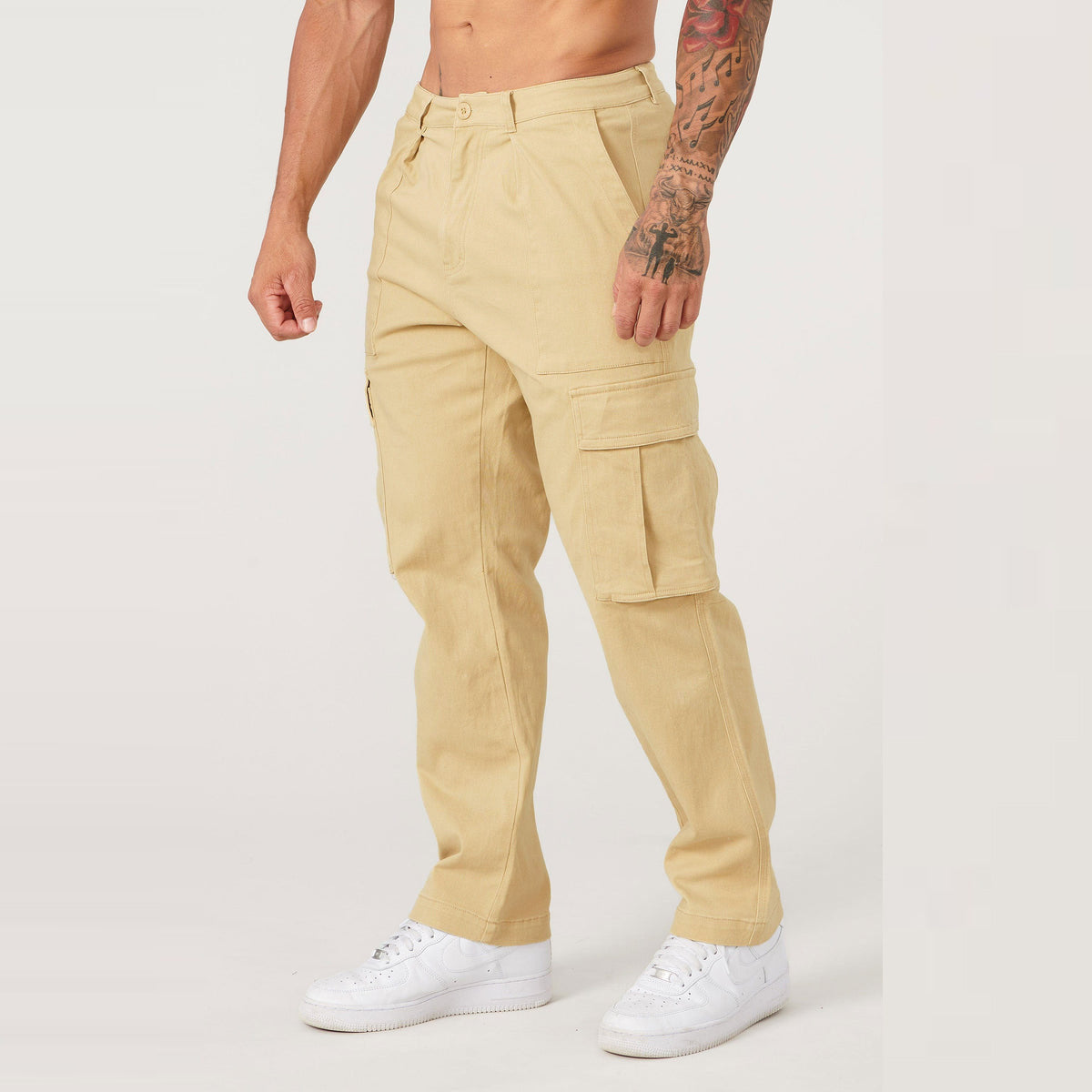 Herren Cargo-Hose Bequem Funktionale Taschen Outdoor